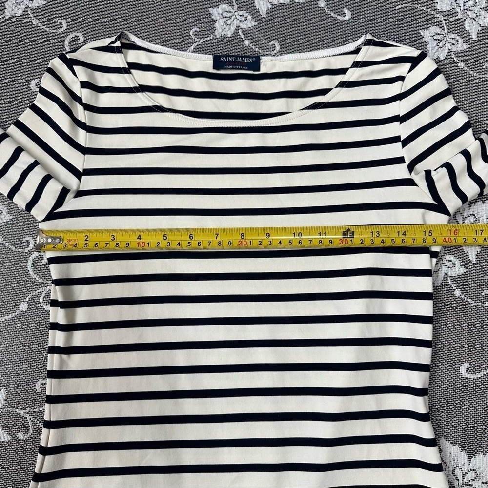 Saint James Garde Cote Nautical Striped  Top - Picture 8 of 9